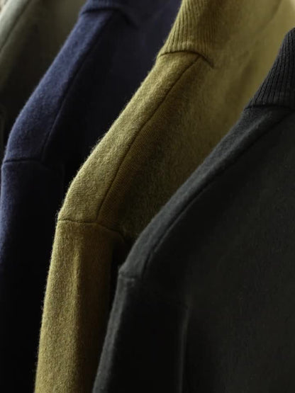 Euan | Men's Half-Zip Knit Jumper for Winter