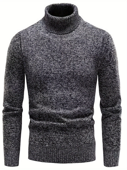 Ryan | Men's Rib-Knit Lapel Jumper for Winter