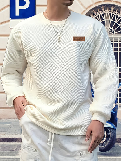 Edward | Men's Jacquard Sweatshirt