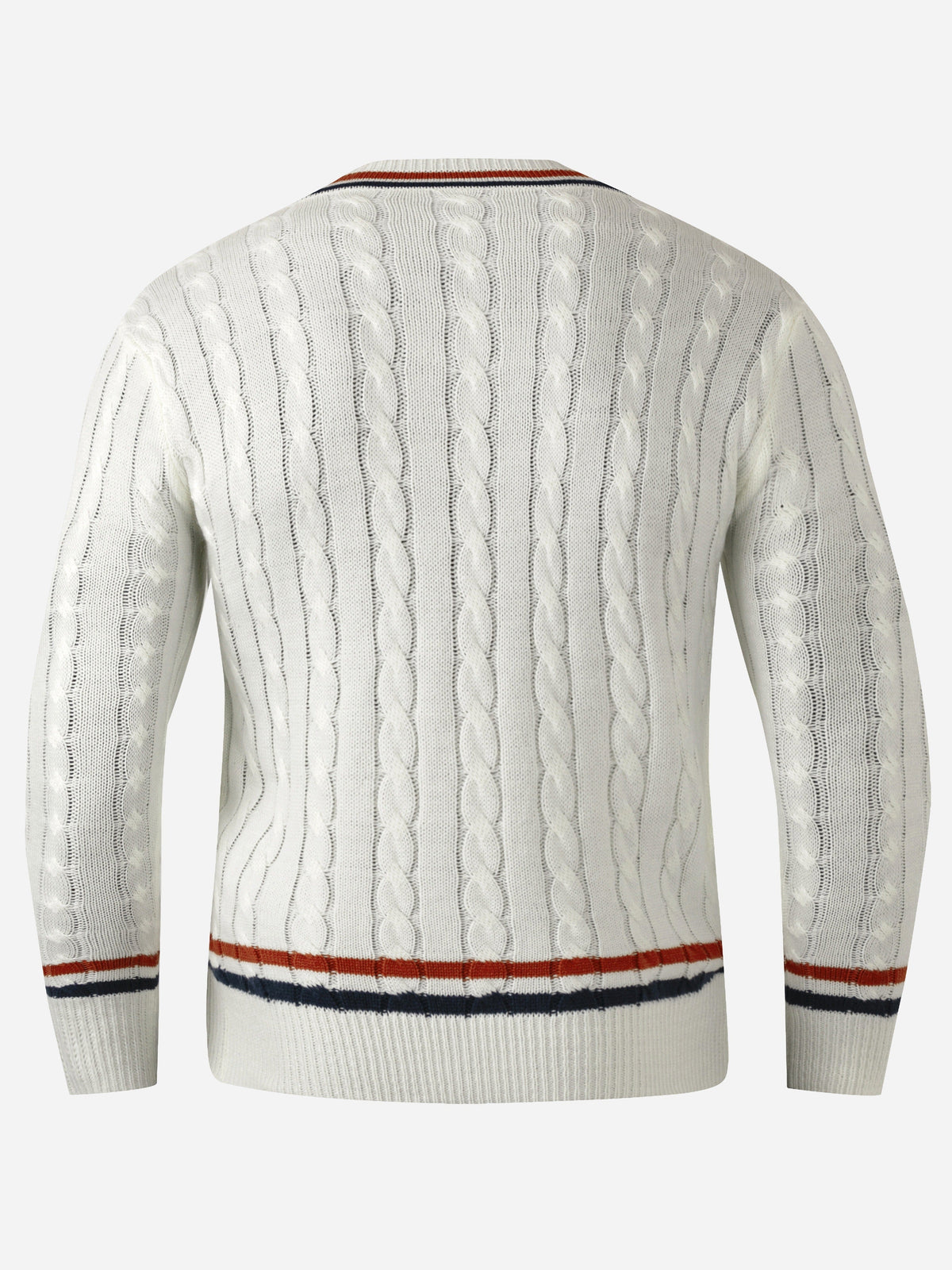Toby | Men's Preppy V-Neck Jumper for Winter