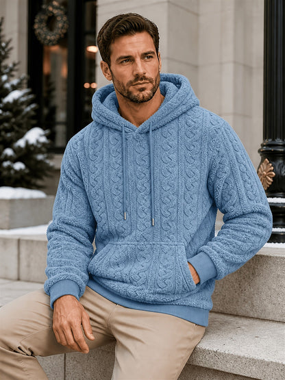 Harvey | Men's Stylish Zip-Up Stripe Hoodie for Winter