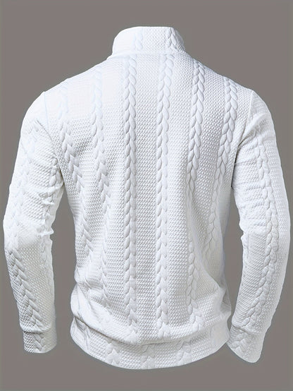Rory | Men's Zipper Knit Jumper for Winter
