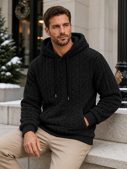 Harvey | Men's Stylish Zip-Up Stripe Hoodie for Winter