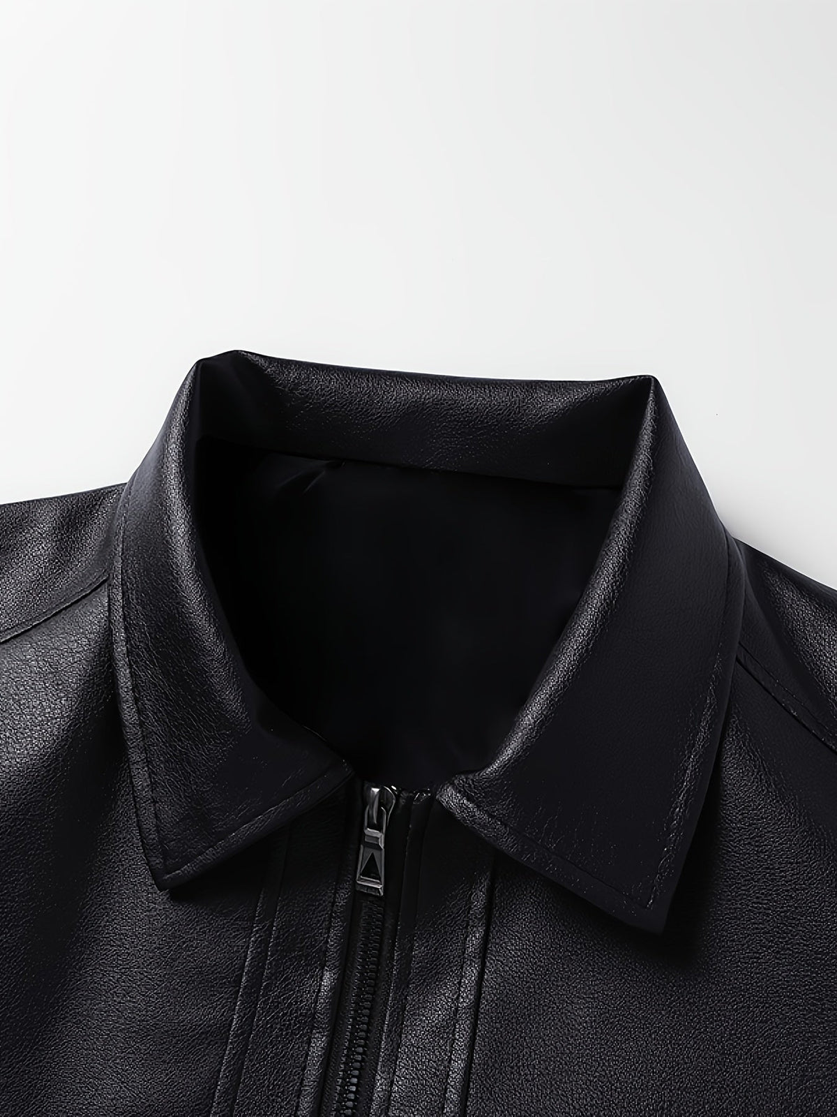 Daniel | Men's Premium PU Leather Zip-Up Bomber Jacket