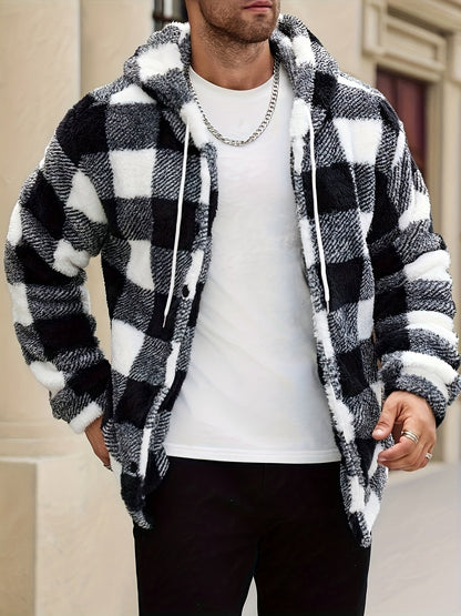 Nathan | Men's Stylish Colourblock Hooded Jacket