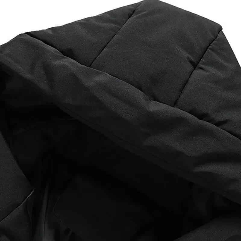 Simon | Men's Hooded Quilted Puffer Jacket for Winter