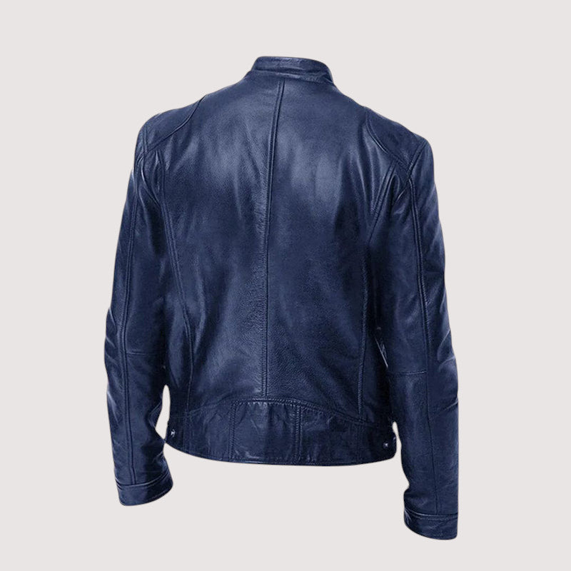 Euan | Men's Stylish Faux Leather Jacket