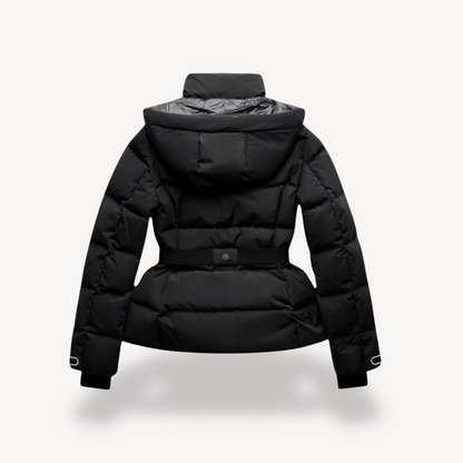 Riley | Women's Hooded Belted Puffer Jacket for Winter