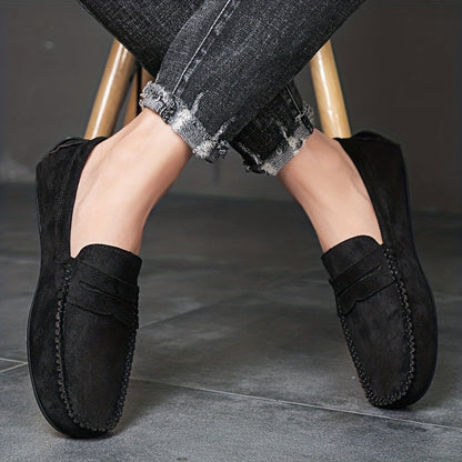 Benjamin | Men's Comfortable Fabric Slip-On Shoes