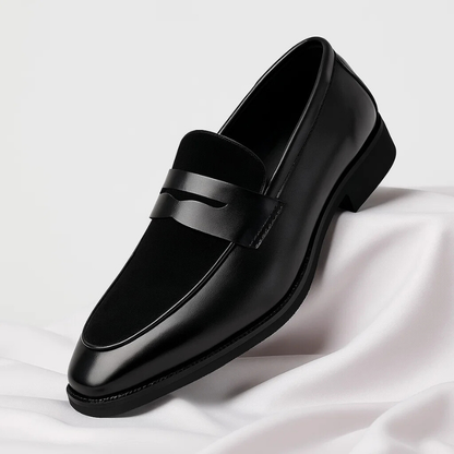 Cameron | Men's Suede Penny Loafers