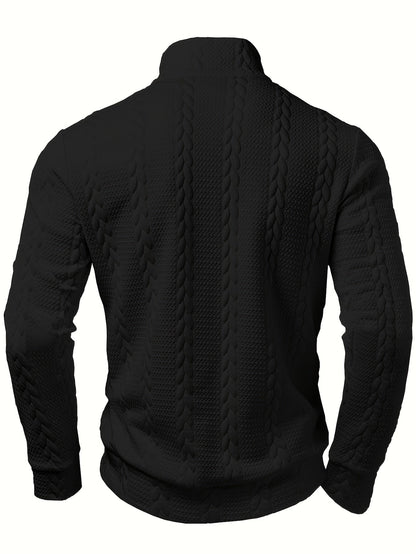 Rory | Men's Zipper Knit Jumper for Winter