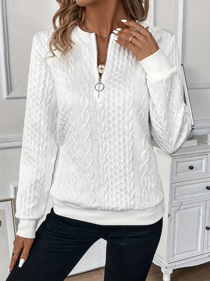 Amy | Stylish Zipper Jumper for Winter
