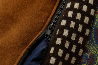 Tom | Men's Colourblock Wool Overcoat for Winter