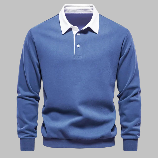 Andrew Collins | Classic Polo-Collar Jumper