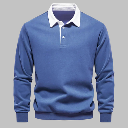 Andrew Collins | Classic Polo-Collar Jumper