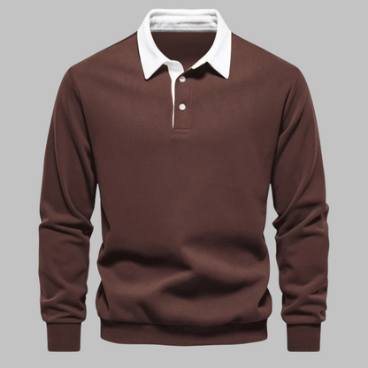 Andrew Collins | Classic Polo-Collar Jumper