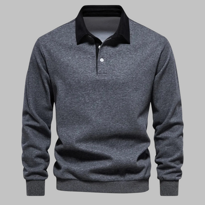 Andrew Collins | Classic Polo-Collar Jumper