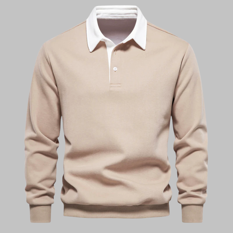 Andrew Collins | Classic Polo-Collar Jumper