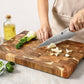 Acacia Wood Cutting Board | Durable Knife-Friendly Surface for Kitchen Prep