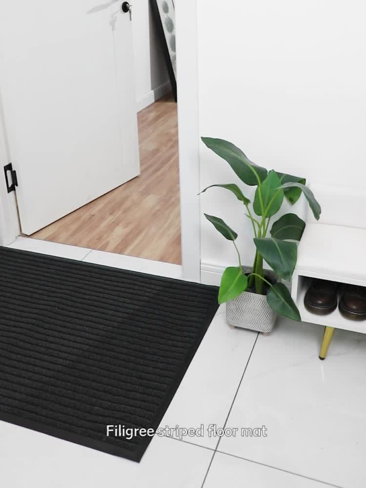 All-Weather Doormat | Durable Outdoor Mat with Anti-Slip Backing | Versatile Welcome Mat for Year-Round Use