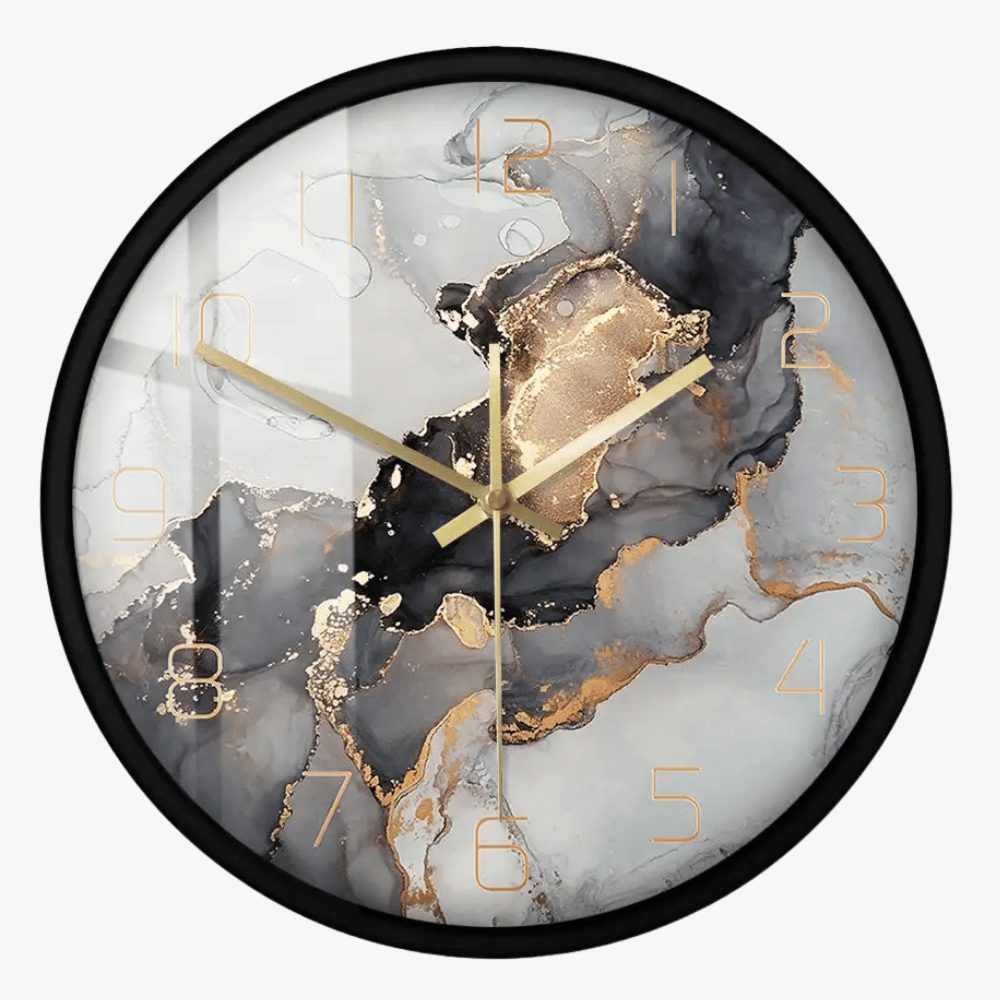 Artistic Collection | Modern Wall Clock with Quartz Movement | Elegant Acrylic Design for Timeless Home Decor