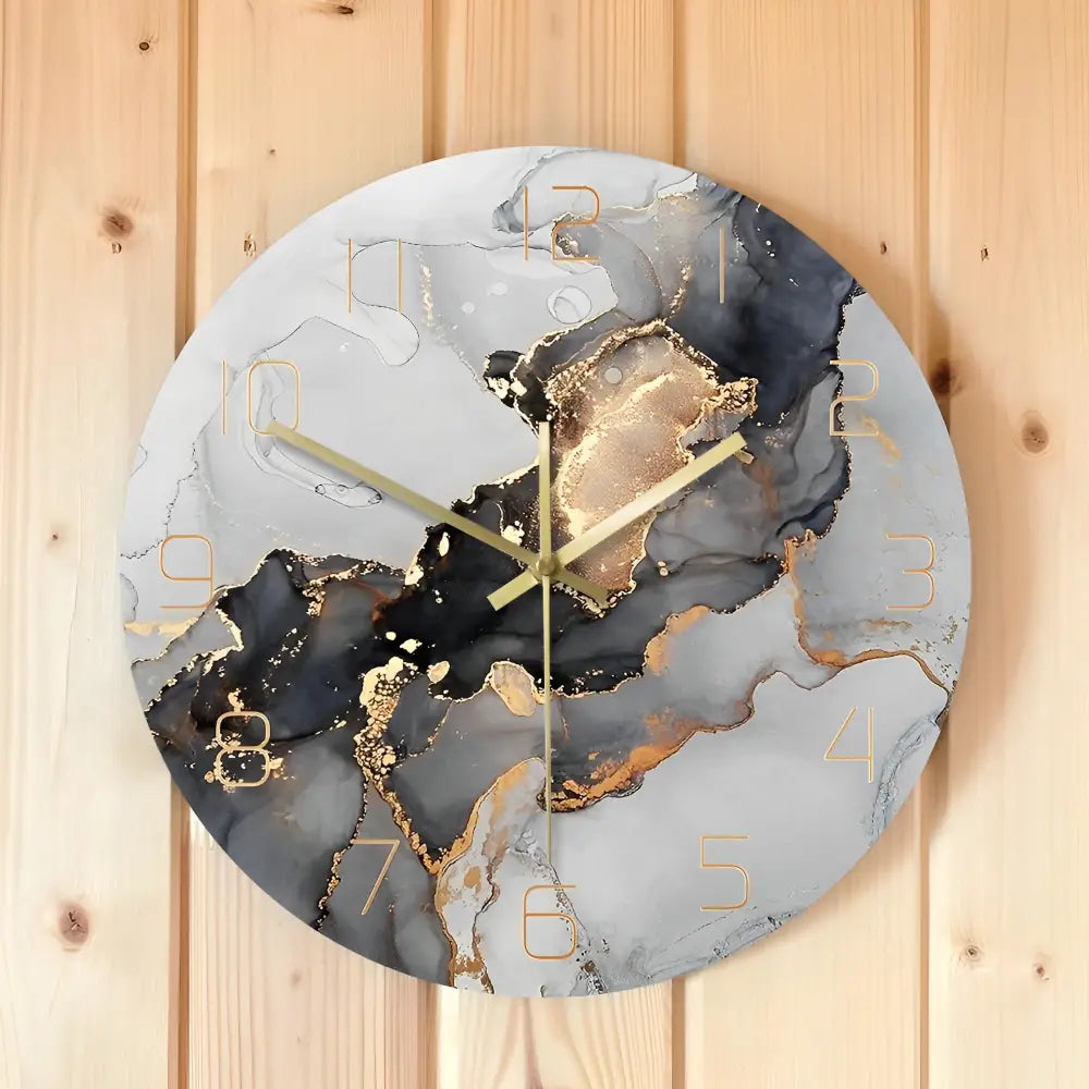 Artistic Collection | Modern Wall Clock with Quartz Movement | Elegant Acrylic Design for Timeless Home Decor
