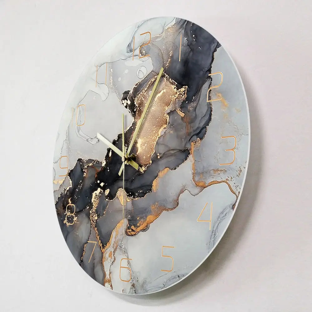 Artistic Collection | Modern Wall Clock with Quartz Movement | Elegant Acrylic Design for Timeless Home Decor