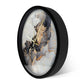 Artistic Collection | Modern Wall Clock with Quartz Movement | Elegant Acrylic Design for Timeless Home Decor