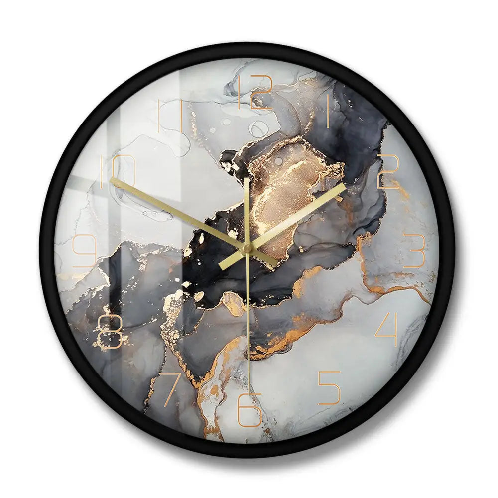 Artistic Collection | Modern Wall Clock with Quartz Movement | Elegant Acrylic Design for Timeless Home Decor