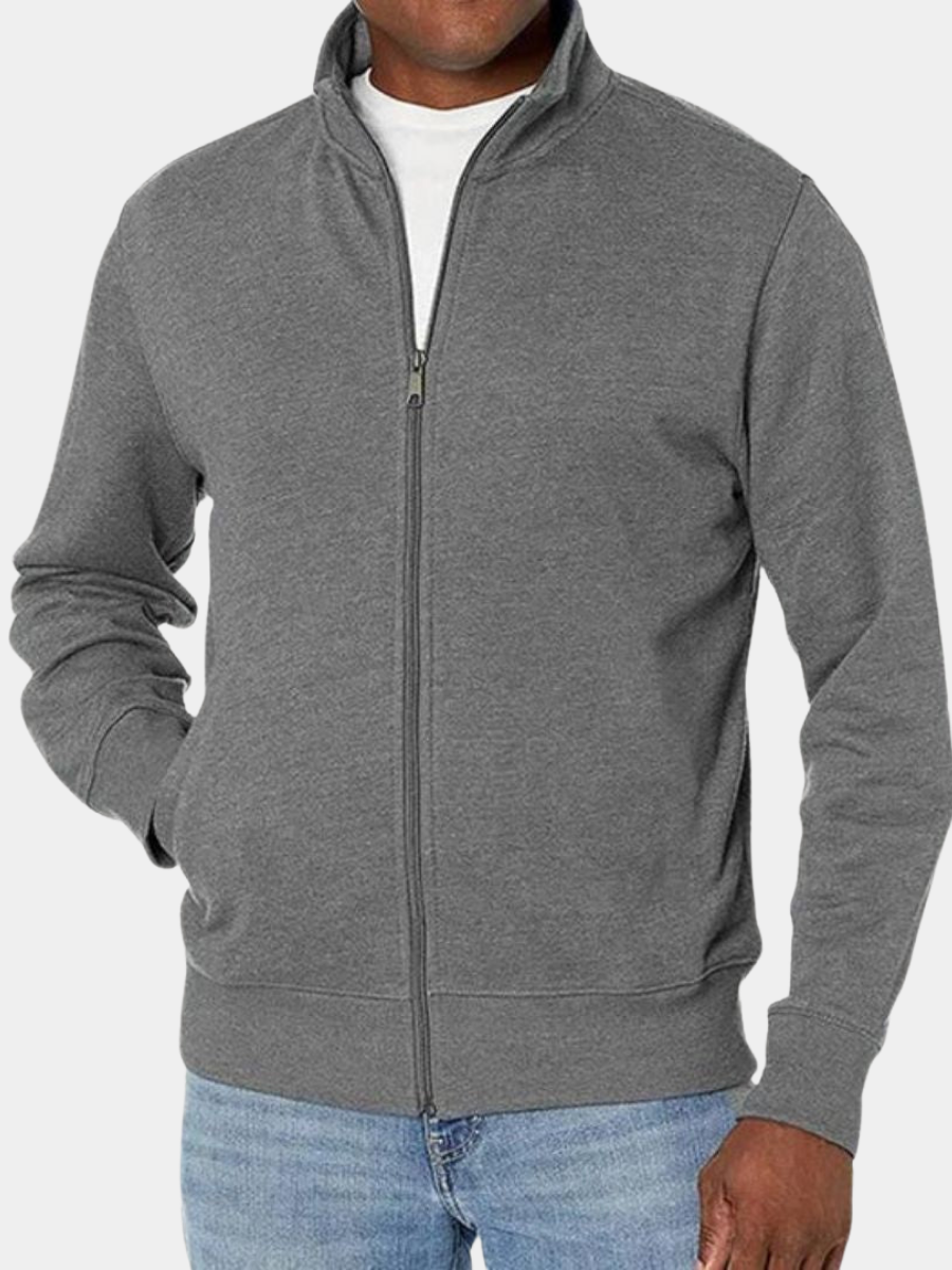 Toby | Men's Zip-Up Stand Collar Jacket