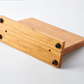 Bamboo Magnetic Knife Block | Space-Saving Knife Holder with Strong Magnets for Hygienic Kitchen Storage