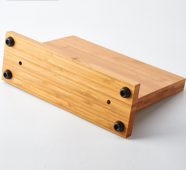 Bamboo Magnetic Knife Block | Space-Saving Knife Holder with Strong Magnets for Hygienic Kitchen Storage