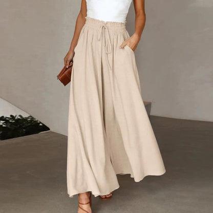 Gabriella | High-Waisted A-Line Trousers