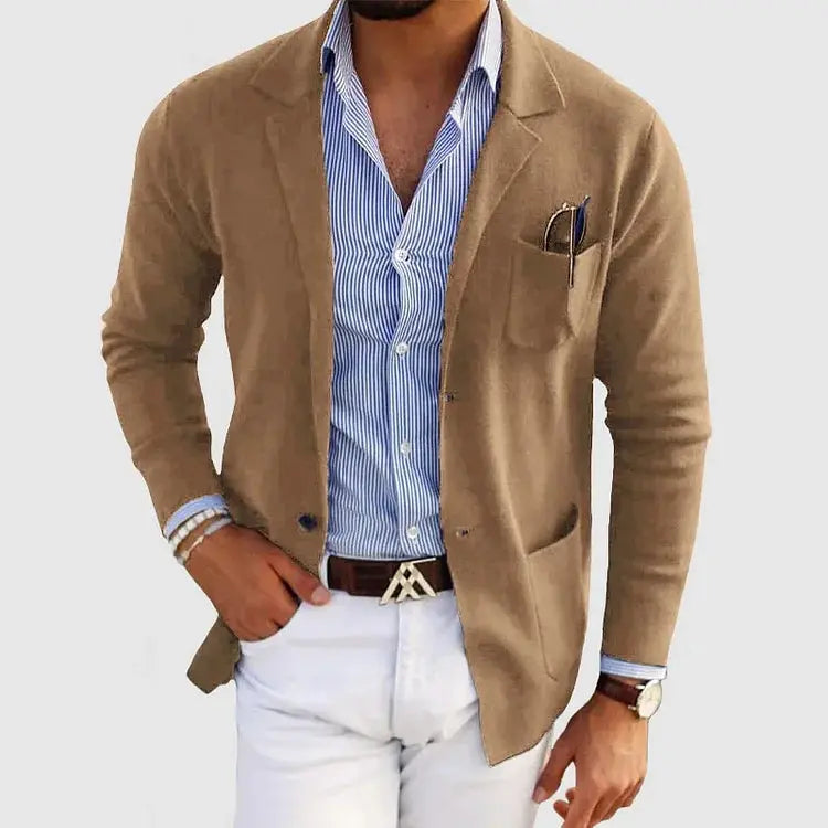 Patrick | Men's Knit Blazer Jacket