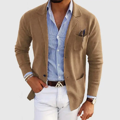Patrick | Men's Knit Blazer Jacket