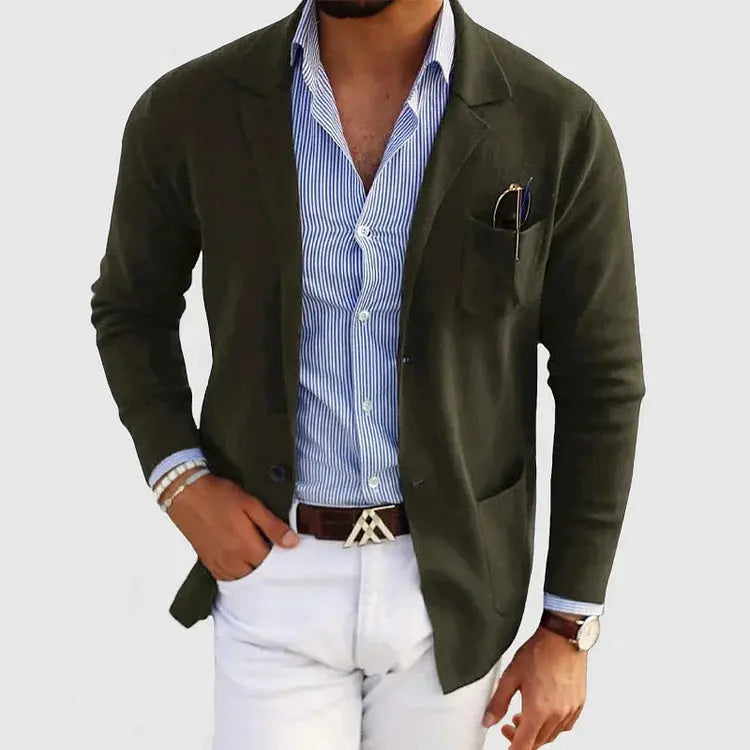 Patrick | Men's Knit Blazer Jacket