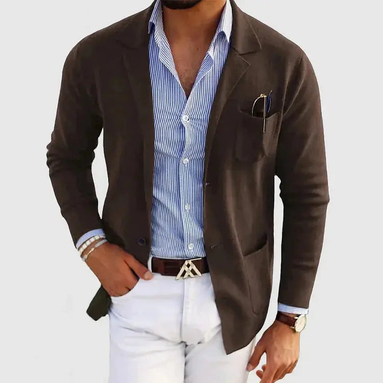 Patrick | Men's Knit Blazer Jacket