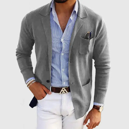 Patrick | Men's Knit Blazer Jacket