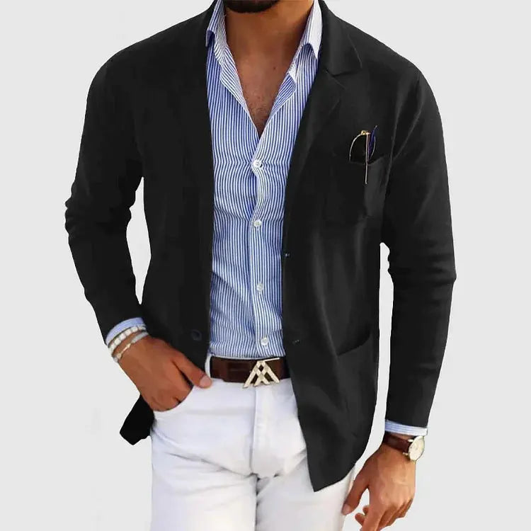 Patrick | Men's Knit Blazer Jacket