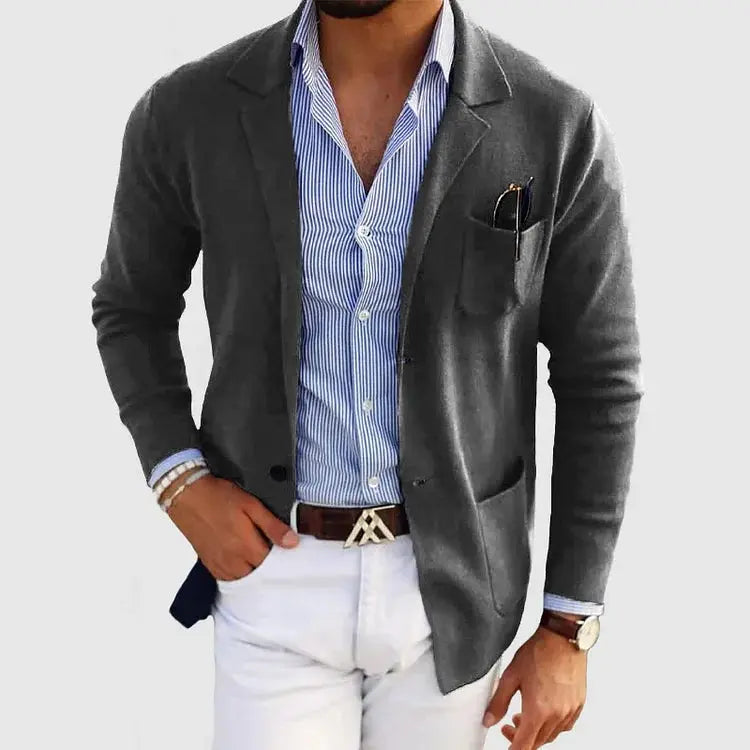 Patrick | Men's Knit Blazer Jacket