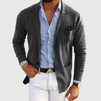 Patrick | Men's Knit Blazer Jacket