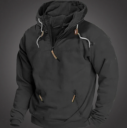 Carson | Men's Stylish Quarter-Zip Hoodie for Winter