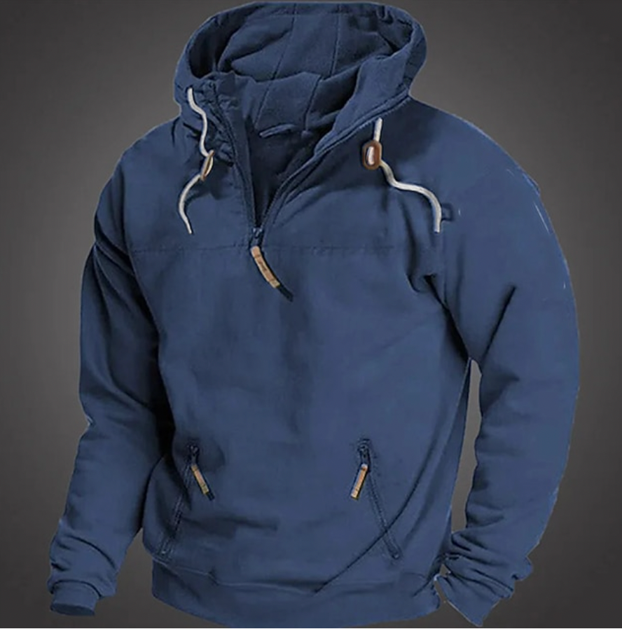 Carson | Men's Stylish Quarter-Zip Hoodie for Winter