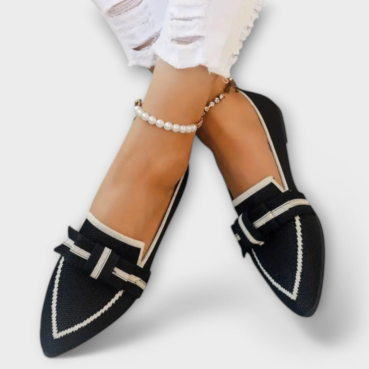 Elowen | Women's Elegant Knot Ballet Flats