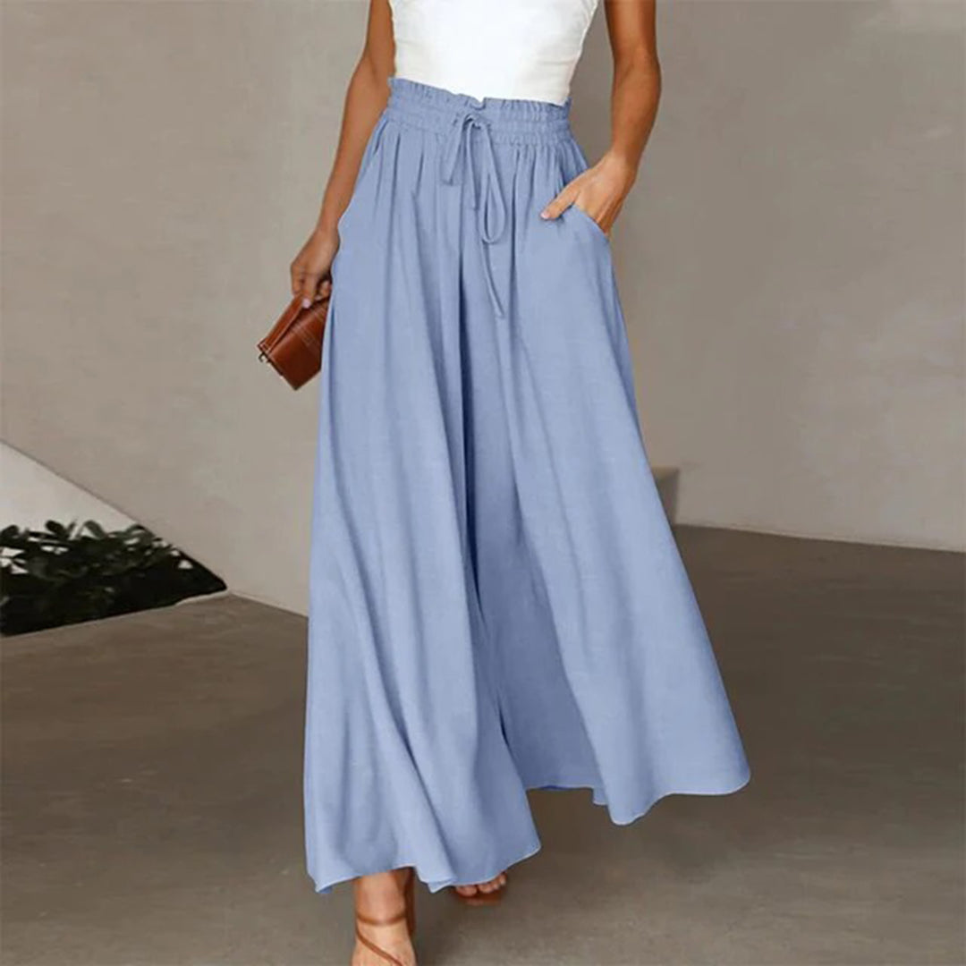 Gabriella | High-Waisted A-Line Trousers