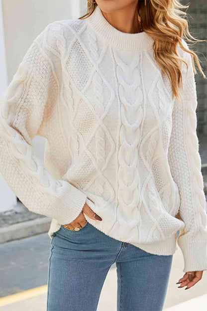 Dorothy | Women's Cosy Oversized Cable-Knit Jumper for Winter