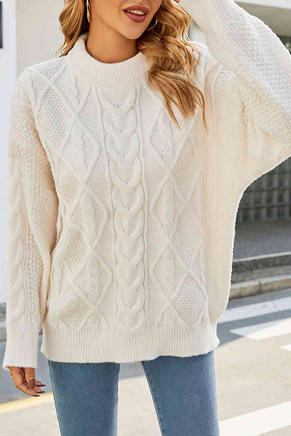 Dorothy | Women's Cosy Oversized Cable-Knit Jumper for Winter