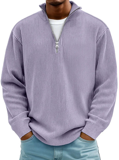 Daniel | Men's Classic Knit Half-Zip Pullover for Winter