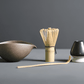 Ceramic & Bamboo Matcha Set with Whisk & Spoon | Elegant Tea Ritual for Mindful Preparation