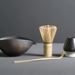 Ceramic & Bamboo Matcha Set with Whisk & Spoon | Elegant Tea Ritual for Mindful Preparation